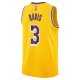 Youth Los Angeles Lakers Anthony Davis Nike Gold Swingman Jersey - Icon Edition