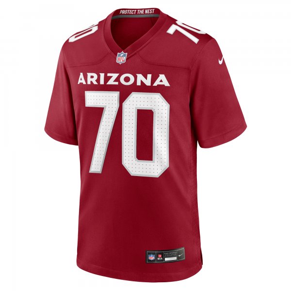 Men's Arizona Cardinals Paris Johnson Jr. Nike Cardinal 2023 NFL Draft First Round Pick Game Jersey