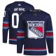 Men's New York Rangers  adidas Navy Alternate  Primegreen Custom Jersey