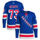 New York Rangers adidas #73 Matt Rempe Royal Blue Home Primegreen NHL Jersey