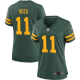 Women's Green Bay Packers #11 Jayden Reed Limited Alternate Nike Green Jersey