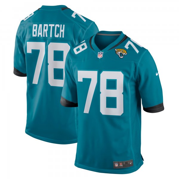 Men's Jacksonville Jaguars Ben Bartch Nike Teal Game Jersey