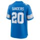 Men's Detroit Lions Barry Sanders Nike Blue Retired Player Game Jersey