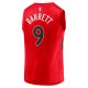 Men's Toronto Raptors RJ Barrett Fanatics Red Fast Break Player Jersey - Icon Edition