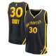 Men's Unisex Golden State Warriors #30 Stephen Curry Black 2023/34 Fast Break City Edition Jersey