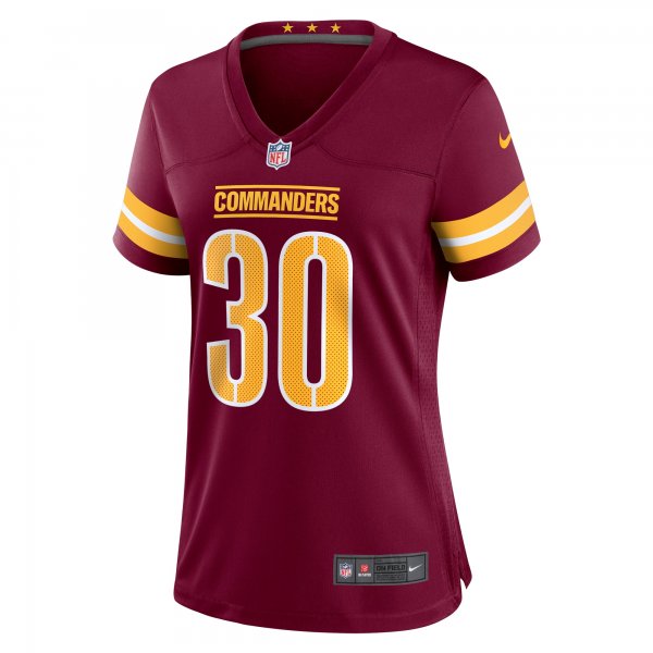 Women's Washington Commanders Austin Ekeler Nike Burgundy Game Player Jersey