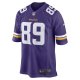 Men's Minnesota Vikings Thomas Hennigan Nike Purple Game Player Jersey