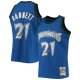 Men's Minnesota Timberwolves Kevin Garnett Mitchell & Ness Blue 2003/04 Hardwood Classics NBA 75th Anniversary Diamond Swingman Jersey