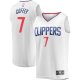 Youth LA Clippers Amir Coffey Fanatics White Fast Break Player Jersey - Association Edition