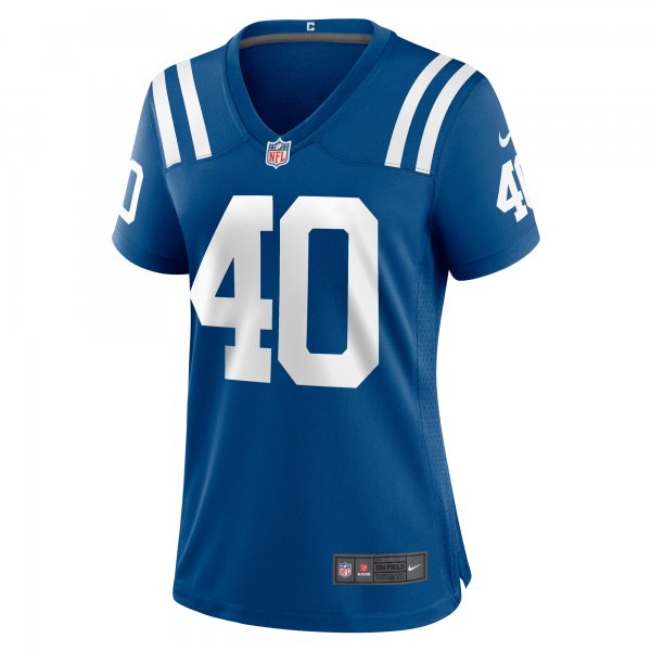 Women's Indianapolis Colts Jaylon Jones Nike  Royal Team Game Jersey