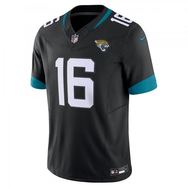 Men's Jacksonville Jaguars Trevor Lawrence Nike Black Vapor F.U.S.E. Limited Jersey