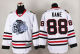 Chicago Blackhawks #88 Patrick Kane White(White Skull) Stitched NHL Jersey