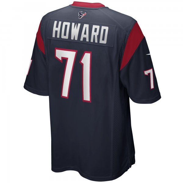 Men's Houston Texans Tytus Howard Nike Navy Game Jersey