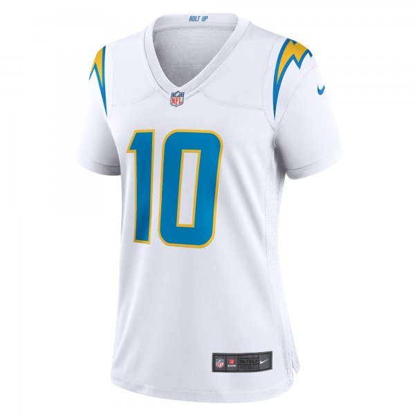 Women's Los Angeles Chargers Justin Herbert Nike White Game Jersey