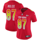 Nike Kansas City Chiefs #87 Travis Kelce Red Women's Stitched NFL Limited AFC 2019 Pro Bowl Jersey