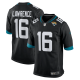 Men's Jacksonville Jaguars #16 Trevor Lawrence Nike Teal 2021 Black NFL First Round Pick Game Jersey