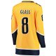 Women's Nashville Predators Cody Glass Fanatics Gold Home Breakaway Player Jersey