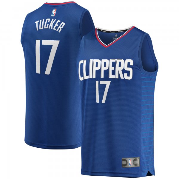 Youth LA Clippers PJ Tucker Fanatics Royal Fast Break Player Jersey - Icon Edition