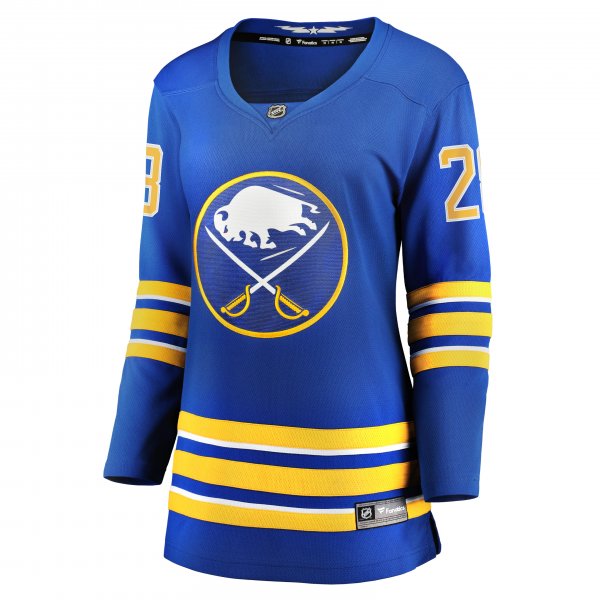 Women's Buffalo Sabres Zemgus Girgensons Fanatics Royal Home Breakaway Player Jersey