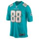 Men's Miami Dolphins Nick Bowers Nike  Aqua Team Game Jersey