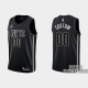 Men's Brooklyn Nets Custom #00 Black 2022-23 Statement Edition NBA Jersey