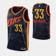 Unisex Oklahoma City Thunder #33 Gordon Hayward Black 2023-24 City Edition Jersey