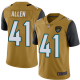 Jacksonville Jaguars #41 Josh Allen Gold Men's Stitched Nike NFL Limited Rush Jersey