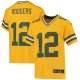 Youth Green Bay Packers Aaron Rodgers Nike Gold Inverted Team Game Jersey