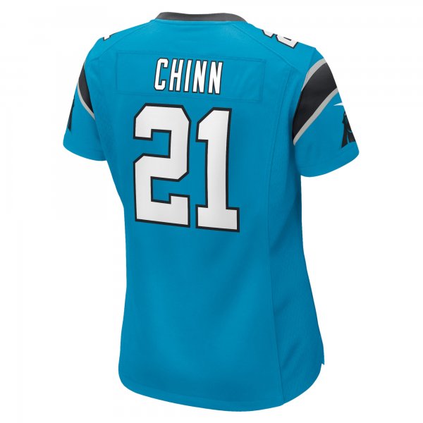 Women's Carolina Panthers Jeremy Chinn Nike Blue Player Game Jersey