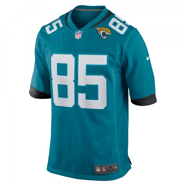 Men's Jacksonville Jaguars Brenton Strange Nike  Teal Team Game Jersey