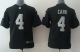 Nike Las Vegas Raiders #4 Derek Carr Black Team Color Youth Stitched NFL Elite Jersey