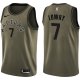 Men's Nike Toronto Raptors #7 Kyle Lowry Green Salute to Service Swingman NBA Jersey