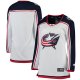 Women's Columbus Blue Jackets Fanatics White Away Breakaway Jersey