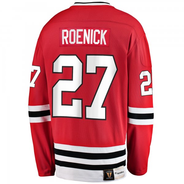 Men's Chicago Blackhawks Jeremy Roenick Fanatics Red Premier Breakaway Retired Player Jersey