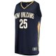 Men's New Orleans Pelicans Trey Murphy III Fanatics Navy Fast Break Replica Jersey - Icon Edition