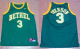 Men's Nike Philadelphia 76ers #3 Allen Iverson Green Bethel High School Nike Stitched NBA Jersey