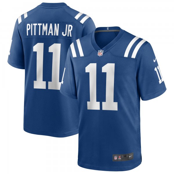 Men's Indianapolis Colts Michael Pittman Jr. Nike Royal Player Game Jersey