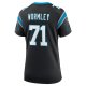 Women's Carolina Panthers Chris Wormley Nike  Black  Game Jersey