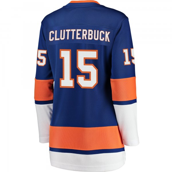 Women's New York Islanders Cal Clutterbuck Fanatics Royal Breakaway Player Jersey