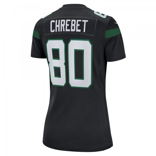 Women's New York Jets Wayne Chrebet Nike Black Retired Player Jersey