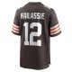 Men's Cleveland Browns Kahlef Hailassie Nike  Brown Team Game Jersey