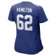 Women's New York Giants Devery Hamilton Nike Royal Game Player Jersey