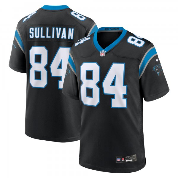 Men's Carolina Panthers Stephen Sullivan Nike Black Team Game Jersey