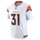 Men's Denver Broncos Justin Simmons Nike White Vapor F.U.S.E. Limited Jersey