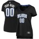 Women's Orlando Magic Fanatics Black Fast Break Replica Custom Jersey - Icon Edition