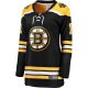 Women's Boston Bruins Jeremy Swayman Fanatics Black Home Breakaway Jersey