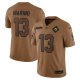 Men's Miami Dolphins #13 Dan Marino Nike Brown 2023 Salute To Service Retired Player Limited Jersey