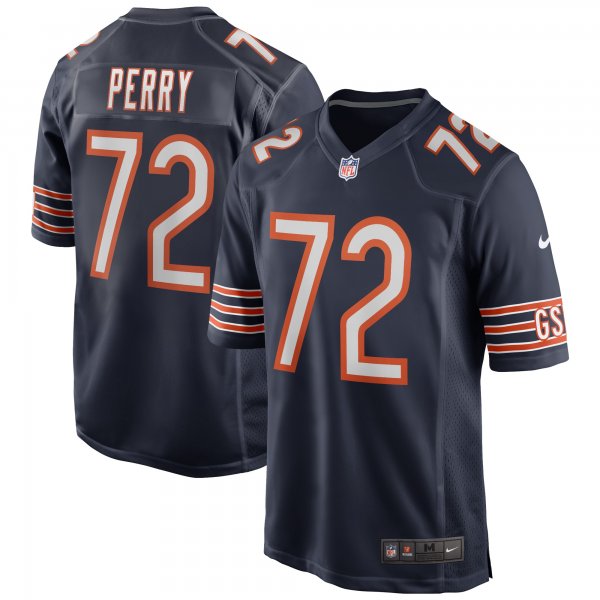 Men's Chicago Bears William Perry Nike Navy Game Retired Player Jersey