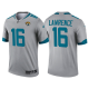 Men's Jacksonville Jaguars #16 Trevor Lawrence Silver 2021 Limited NFL Jersey