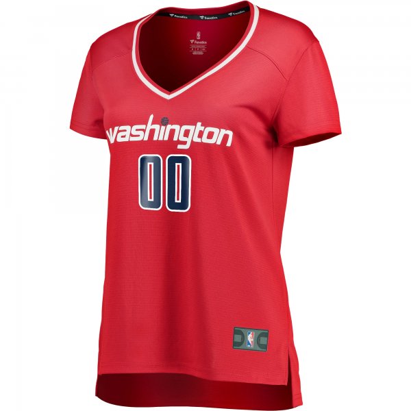 Women's Washington Wizards Fanatics Red Fast Break Custom Jersey - Icon Edition